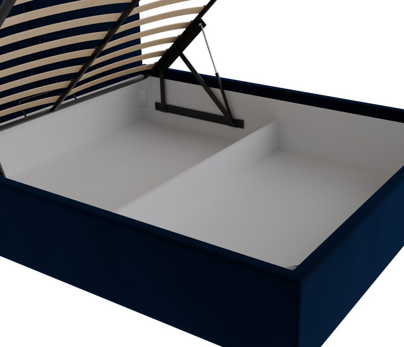 Кровати 160 см, Кровать  Виченца (160 х 200), велюр