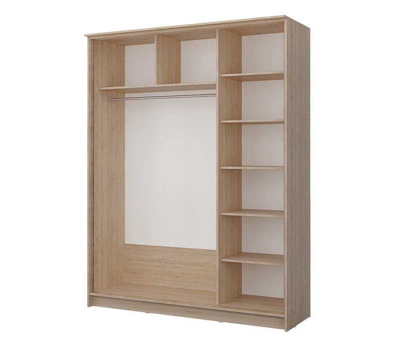 Прямые, Байкал-2 Шкаф-купе 2-х дв. 1774