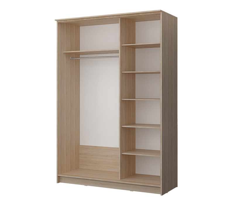 Прямые, Байкал-2 Шкаф-купе 2-х дв. 1495