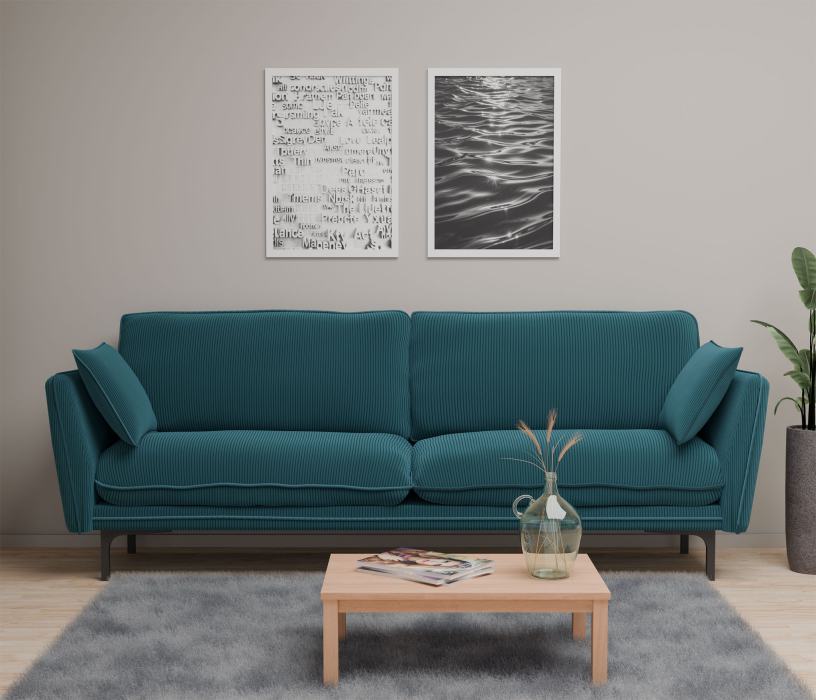 Диваны прямые, Диван Сиеста, велюр