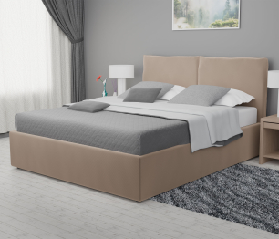 Кровать  Виченца (140 х 200), велюр