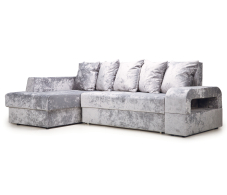 Диваны угловые в гостиную, Угловой диван Марго 1 (левый), велюр