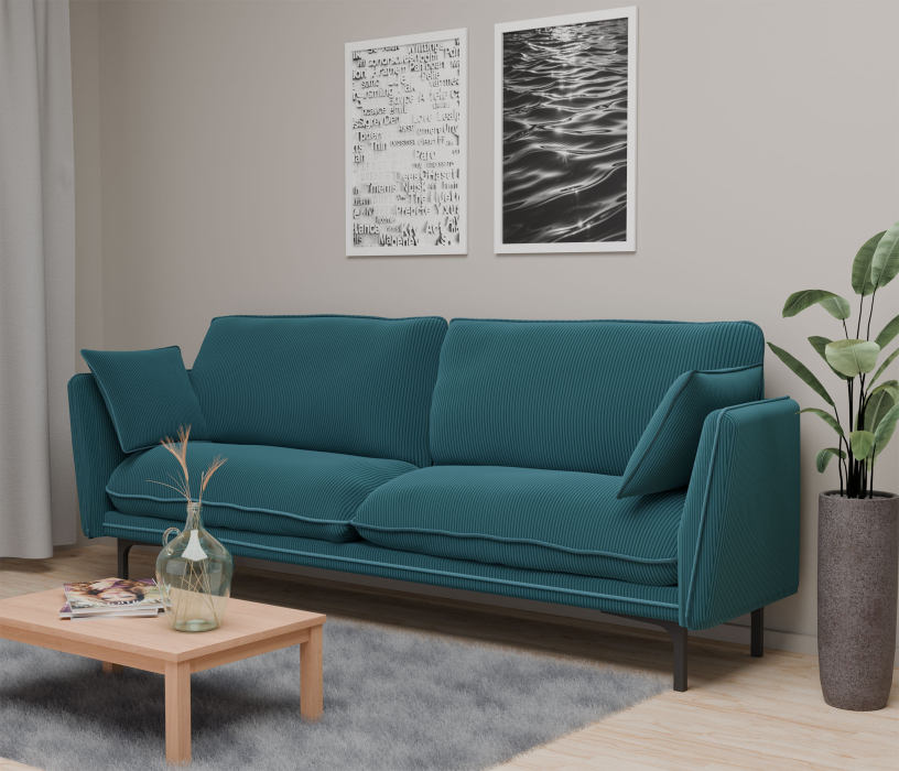 Диваны прямые, Диван Сиеста, велюр