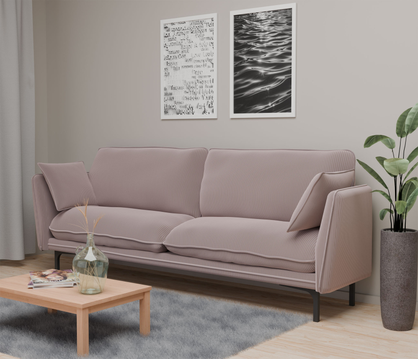 Диваны прямые, Диван Сиеста, велюр