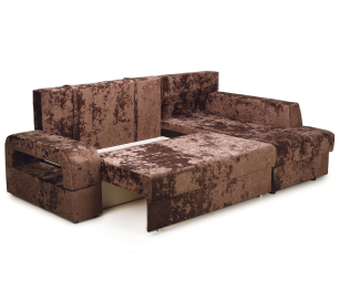 Угловой диван Марго 1 (правый), велюр