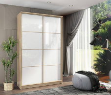 Прямые, Байкал-2 Шкаф-купе 2-х дв. 1495