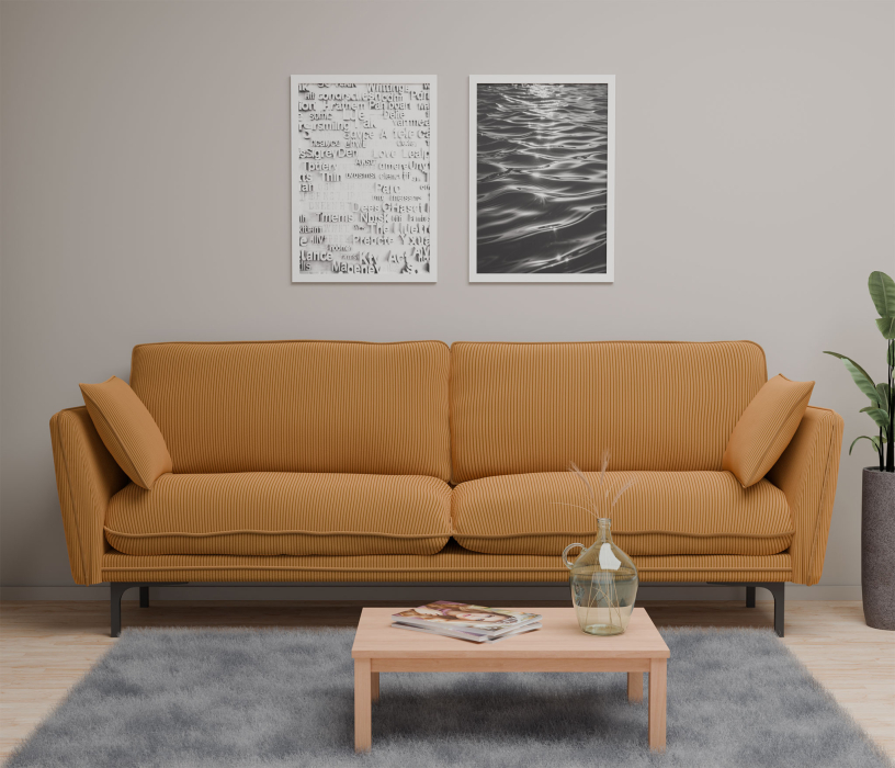 Диваны прямые, Диван Сиеста, велюр