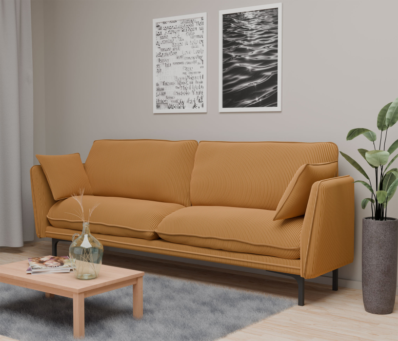 Диваны прямые, Диван Сиеста, велюр