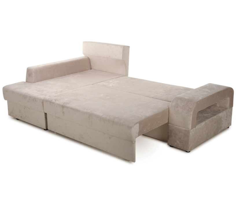 Диваны угловые в гостиную, Угловой диван Марго 1 (левый), велюр