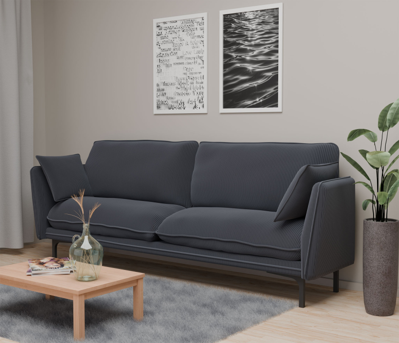 Диваны прямые, Диван Сиеста, велюр