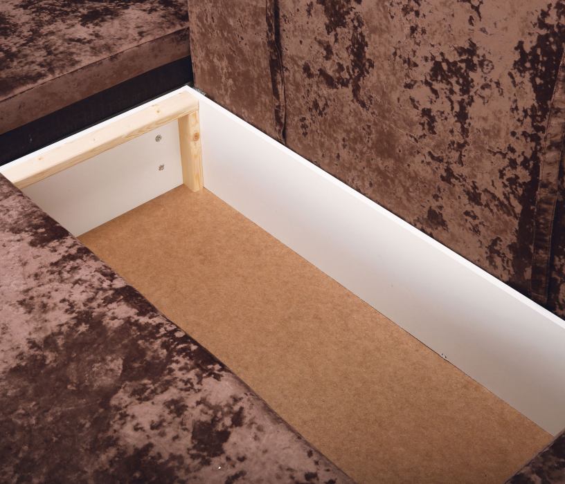 Диваны угловые в гостиную, Угловой диван Марго 1 (левый), велюр