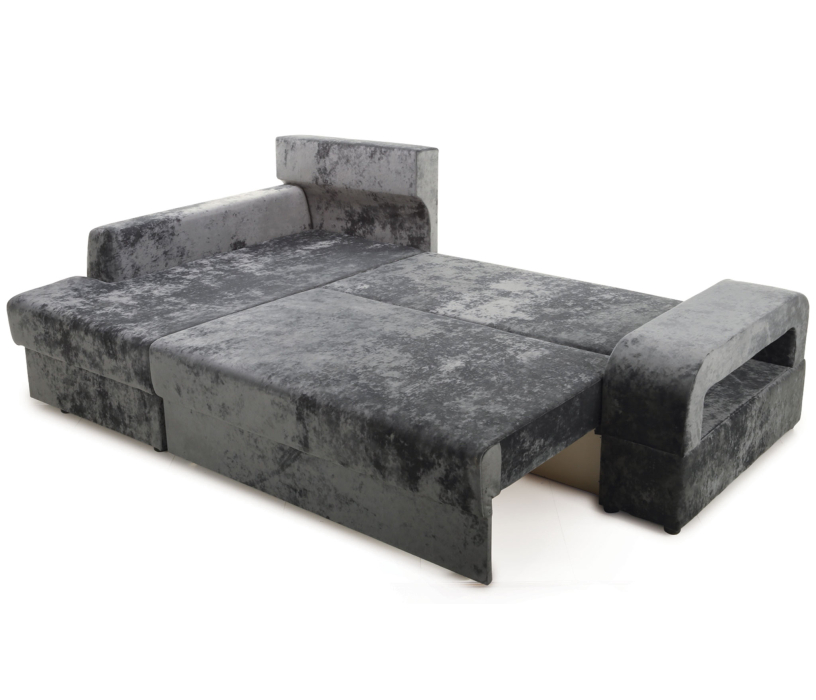 Диваны угловые в гостиную, Угловой диван Марго 1 (левый), велюр